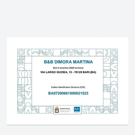 Dimora Martina Отель типа 
